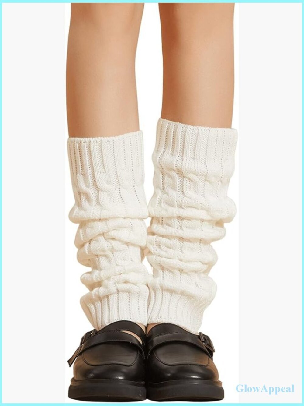 Harajuku Y2K Rib Knit Long Leg Warmers Boot Socks